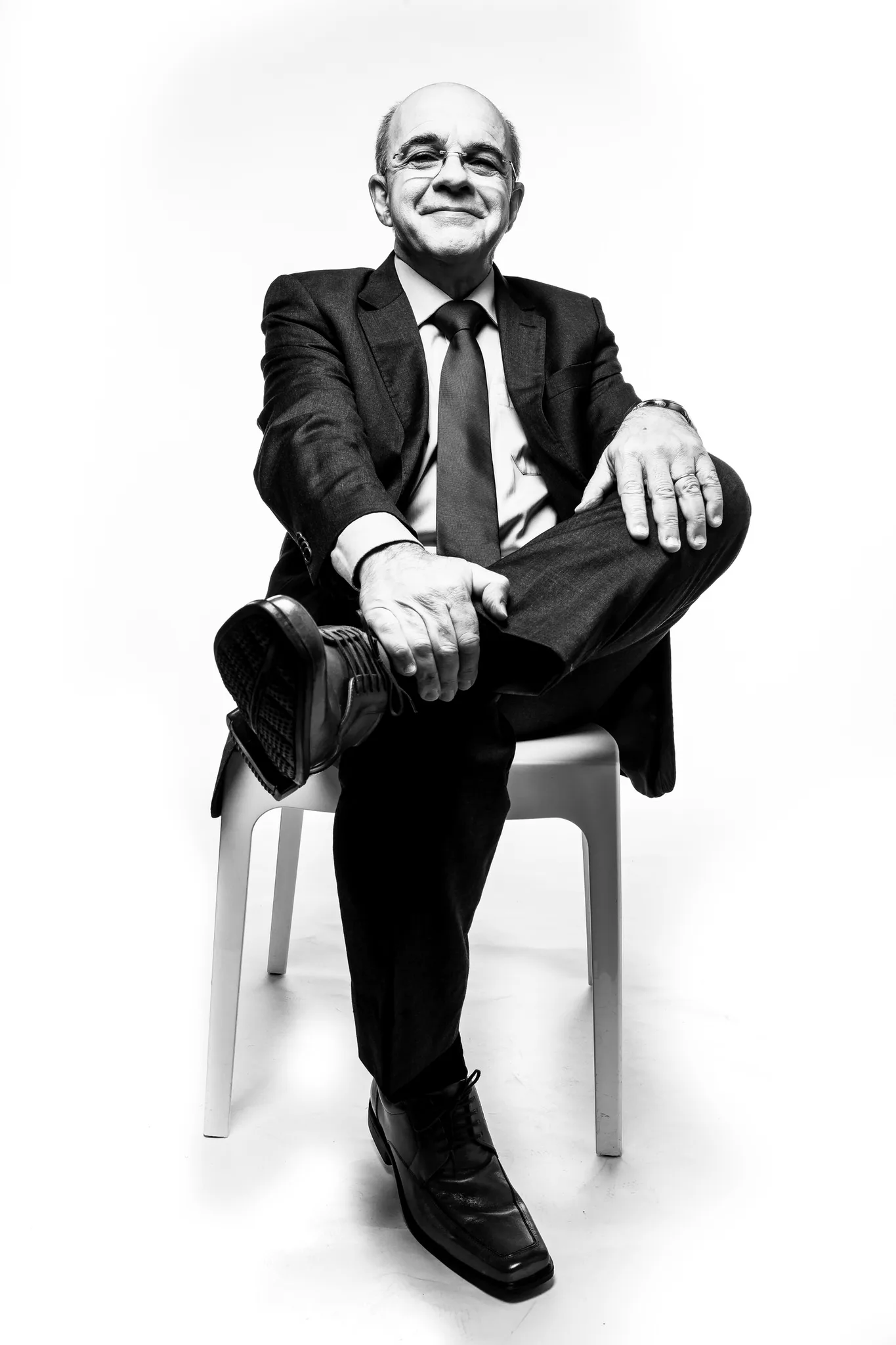 Retrato corporativo fotografado por Marcos Samerson